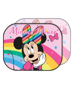 COPPIA TENDINE LATERALI "DISNEY MINNIE MOUSE" ARCOBALENO 44X35 CM