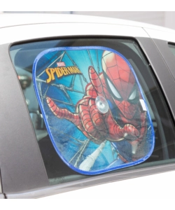 COPPIA TENDINE AUTO LATERALI "SPIDERMAN" 44X35 CM