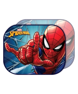 COPPIA TENDINE AUTO LATERALI "SPIDERMAN" 44X35 CM