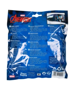 COPPIA TENDINE AUTO LATERALI "CAPITAN AMERICA", 44X35 CM