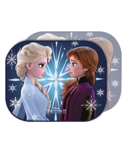 COPPIA TENDINE AUTO LATERALI "DISNEY FROZEN 2", 44X35 CM