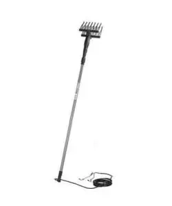 ABBACCHIATORE OLIVE ELETTRICO A BATTERIA EXCEL MOVIMENTO OSCILLATORIO VERTICALE 12V + ASTA TELESCOPICA 2,2-3 MT