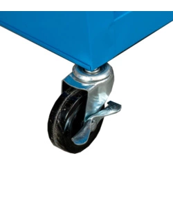 CASSETTIERA PORTA ATTREZZI EASY SYSTEM IN METALLO CON RUOTE E CASSETTIERA MOVIBILE, 61,6X33X108,2 CM
