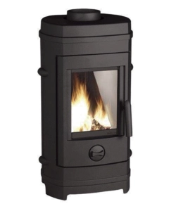 STUFA A LEGNA INVICTA "REMILLY" ANTRACITE 7 KW