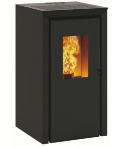 STUFA A PELLET INVICTA "BASSANO" NERO 4,2 KW