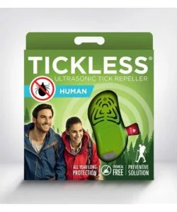 REPELLENTE AD ULTRASUONI CONTRO LE ZECCHE GREEN - TICKLESS