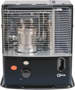 STUFA A COMBUSTIBILE LIQUIDO QLIMA "R3224X" NERO 2,4 KW