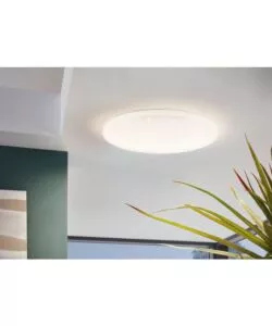 PLAFONIERA LED DA INTERNO EGLO "POGLIOLA-S" BIANCO EFFETTO STELLATO 4000K 50CM