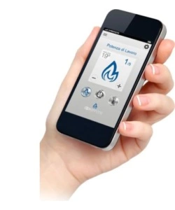 KIT WI-FI "AGUA" PER STUFE A PELLET CANALIZZATE E TERMOSTUFE CANADIAN STOVE