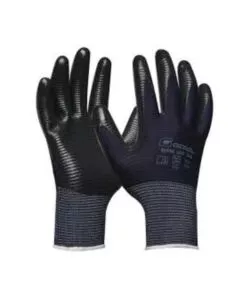 GUANTI PROTETTIVI NESPOLI "SUPER GRIP ECO" CON RIVESTIMENTO IN NITRILE TG 9