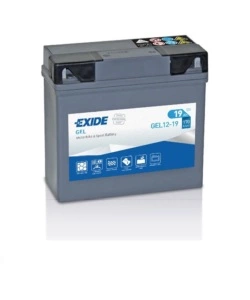 BATTERIA EXIDE GEL 12V 19AH (20H) DX - L80 x H170 x P185