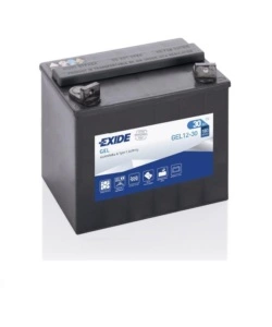 BATTERIA EXIDE GEL 12V 30AH (20H) SX - L132 x H186 x P197