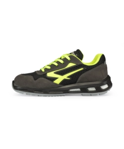 SCARPE ANTINFORTUNISTICHE U-POWER GRIGIO/GIALLA -TG. 40