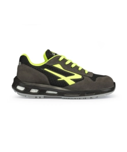 SCARPE ANTINFORTUNISTICHE U-POWER GRIGIO/GIALLA -TG. 45
