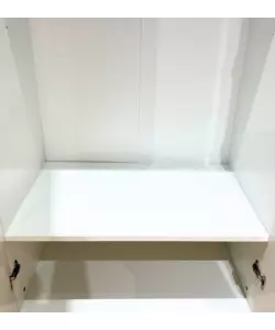 ARMADIO MULTIUSO 2 ANTE BIANCO 80X52X207 CM