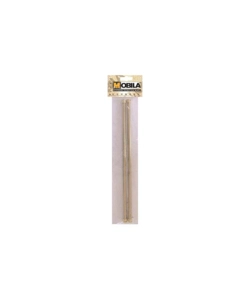BACCHETTE PER TENDA OTTONATE - Ø 7 X 60/80 MM. - OTTONATO - 2 PZ.