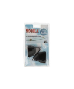 REGGIMENSOLA  MODELLO "BOLLA" NERO 2 PZ.