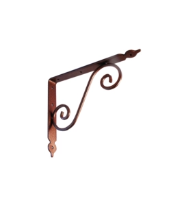 REGGIMENSOLA "RUSTICA ELEGANTE" - 110 X 150 MM. - RAME ANTICATO