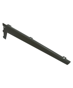 REGGIMENSOLE A 3 GANCI ANGOLATE CON CLIP - 48 CM. - NERO
