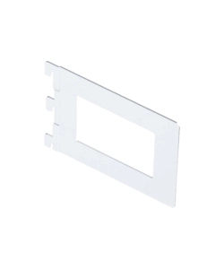 REGGILIBRI A 3 GANCI BIANCO