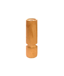 PIEDINO IN LEGNO SERIE "BIRILLO" - Ø 40 - H.80 MM. - NATURALE