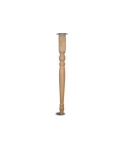 GAMBA IN LEGNO SAGOMATA  Ø 60 - H.750 MM. LEGNO GREZZO