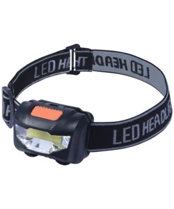 TORCIA CON LED COB FRONTALE, 3 MODALITÀ, 120 LUMEN