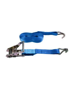 CINGHIA DI ANCORAGGIO 1500 KG. CON TENDITORE E CINGHIA CON GANCIO 25 MM X 5 MT.