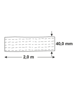 CINGHIA DI SOLLEVAMENTO 1000 KG. AD ANELLO 40 MM. X 2 MT.