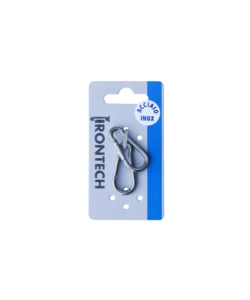 MOSCHETTONE POMPIERE Ø 4 X 40 MM. IN ACCIAIO INOX A4 - AISI 316 - 2 PZ.