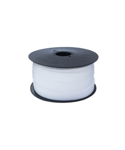 CINGHIA IN POLIPROPILENE ALTEZZA 25 MM. BIANCO 50 MT.
