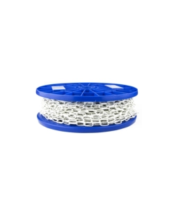 CATENA ORNAMENTALE Ø 2 MM. IN ACCIAIO BIANCO 30 MT.