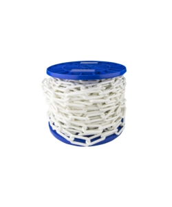 CATENA IN PLASTICA Ø 6 MM. BIANCO 20 MT.
