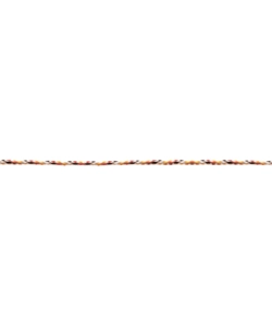 TRECCIA PER VENEZIANA IN POLIPROPILENE Ø 3 MM. NERO-ROSSO-GIALLO 250 MT.