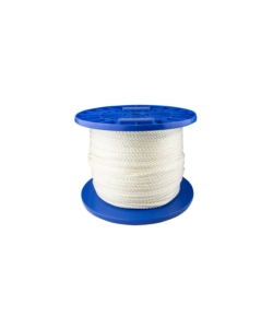 CORDA IN POLIAMMIDE BIANCA Ø 6 MM. BIANCO 120 MT.