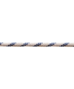 CORDA IN POLIESTERE  Ø 8 MM. BIANCO/BLU 80 MT.