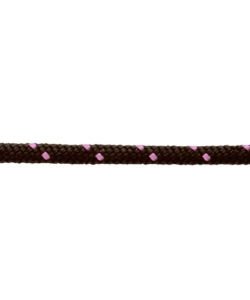 CORDA IN POLIPROPILENE Ø 6 MM. NERO - ROSA 60 MT.