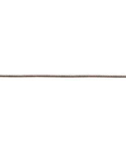 FUNE METALLICA PLASTIFICATA Ø 3 - 4 MM. CON NUCLEO IN FIBRA TESSILE 80 MT.