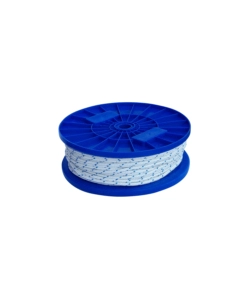 CORDA IN POLIESTERE  Ø 5 MM. BIANCO/BLU 70 MT.