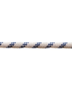 CORDA IN POLIESTERE  Ø 12 MM. BIANCO/BLU 40 MT.