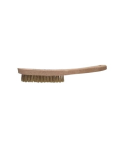 SPAZZOLA METALLICA SETOLE OTTONE 4 RANGHI