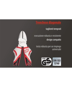 TRONCHESE DIAGONALE 3K 160 MM.
