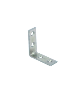 LASTRINE DI GIUNZIONE AD ANGOLO 60 X 60 MM. - ZINCATE - 4 PZ.