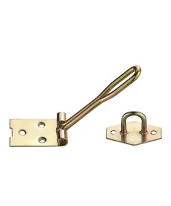 CHIUSURA PORTALUCCHETTO 120 MM. - ZINCATO GIALLO