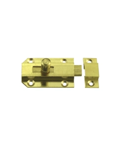 CATENACCIO DIRITTO 60 X 25 MM. - IN OTTONE LUCIDO