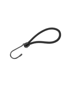 CAVO ELASTICO DI SERRAGGIO CHIUSO Ø 6 CON GANCIO ACCIAIO PLASTIFICATO 10 PZ.