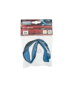 CINGHIA DI ANCORAGGIO AUTOAGGANCIANTE PER MANIGLIA FRENO CICLOMOTORI 25 X 360 MM. 2 PZ.