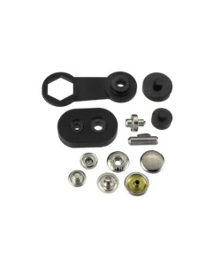 BOTTONI AUTOMATICI 15 MM. - OTTONE NICHELATO - 10 PZ.