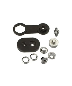 OCCHIOLI OTTONE NICHELATO 11,5 MM. - OTTONE NICHELATO - 15 PZ.