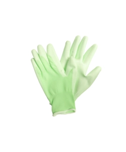 GUANTI DA GIARDINO PU,VERDE CHIARO, TAGLIA 7